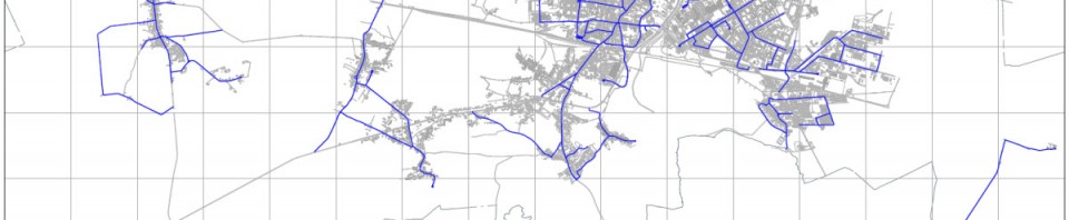 Nur die blau markierten Straßen und Wege sind im Winterdienstplan verzeichnet und müssen beräumt werden.