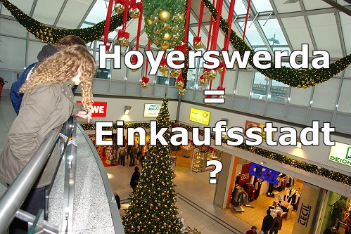 Hoyerswerda ist eine Einkaufsstadt? Derzeit werden im Stadtrat die einkaufsoffenen Sonntag besprochen.