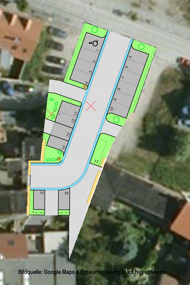 Die Baupläne an der Grünstraße im Detail.