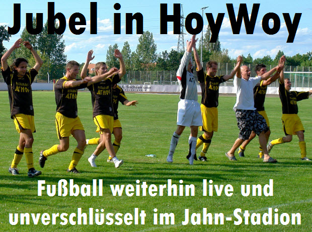 Jubel in HoyWoy! Fußball weiterhin live und unverschlüsselt im Jahn-Stadion!