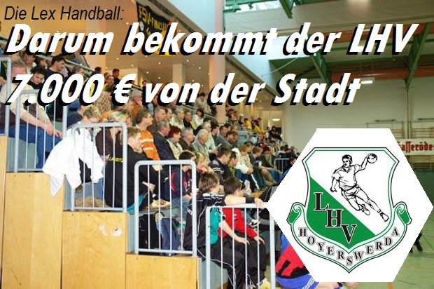 Die Lex Handball: Darum bekommt der LHV 7.000€ von der Stadt Hoyerswerda!