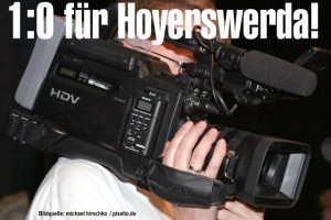 Tag der offenen Tür im Asylbewerberheim: 1:0 für Hoyerswerda!