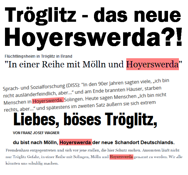 Tröglitz - das neue Hoyerswerda?!