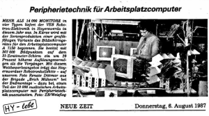 Geschichte: High-Tech aus Hoyerswerda!