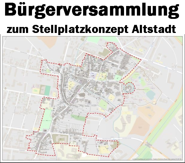 Bürgerversammlung zum Stellplatzkonzept in der Hoyerswerdaer Altstadt am 13. Januar 2016