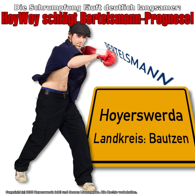 Die Schrumpfung läuft deutlich langsamer: HoyWoy schlägt Bertelsmann-Prognose!