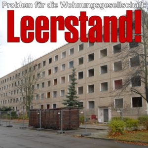 Problem für die Wohnungsgesellschaft Hoyerswerda: Leerstand!